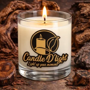 exotic woods d’light candle