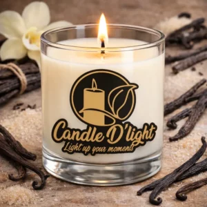 exotic woods d’light candle